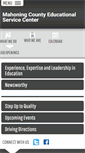 Mobile Screenshot of mahoningesc.org